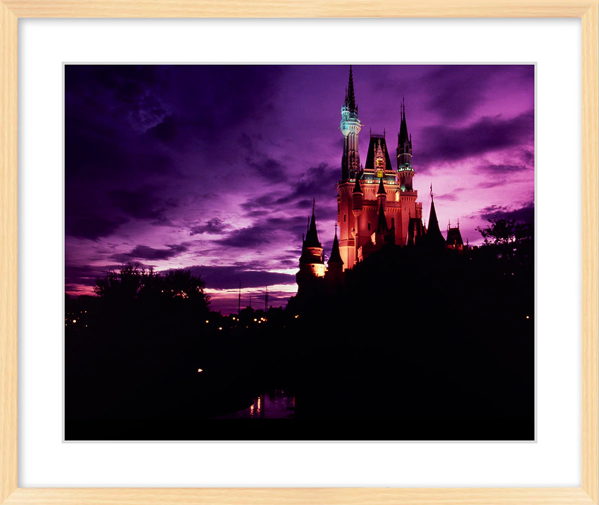 "Walt Disney World, Cinderella Castle Purple Sky" from Disney Photo Archives - Image 3