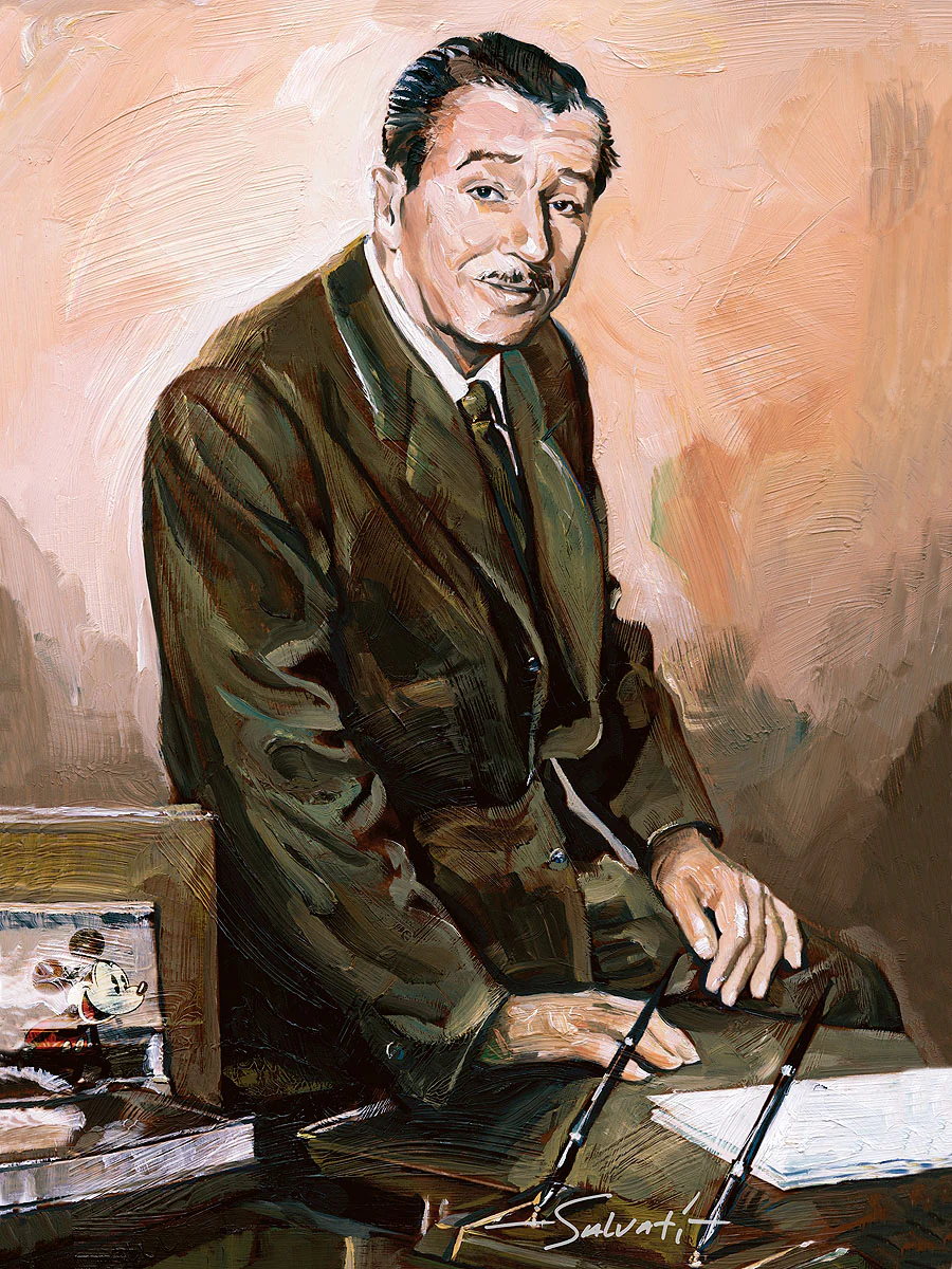"Walt" by Jim Salvati | Signed and Numbered Edition - Image 2