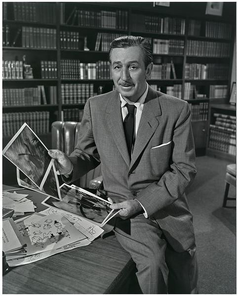 "Walt & Old Mill Art" from Disney Photo Archives - Image 4