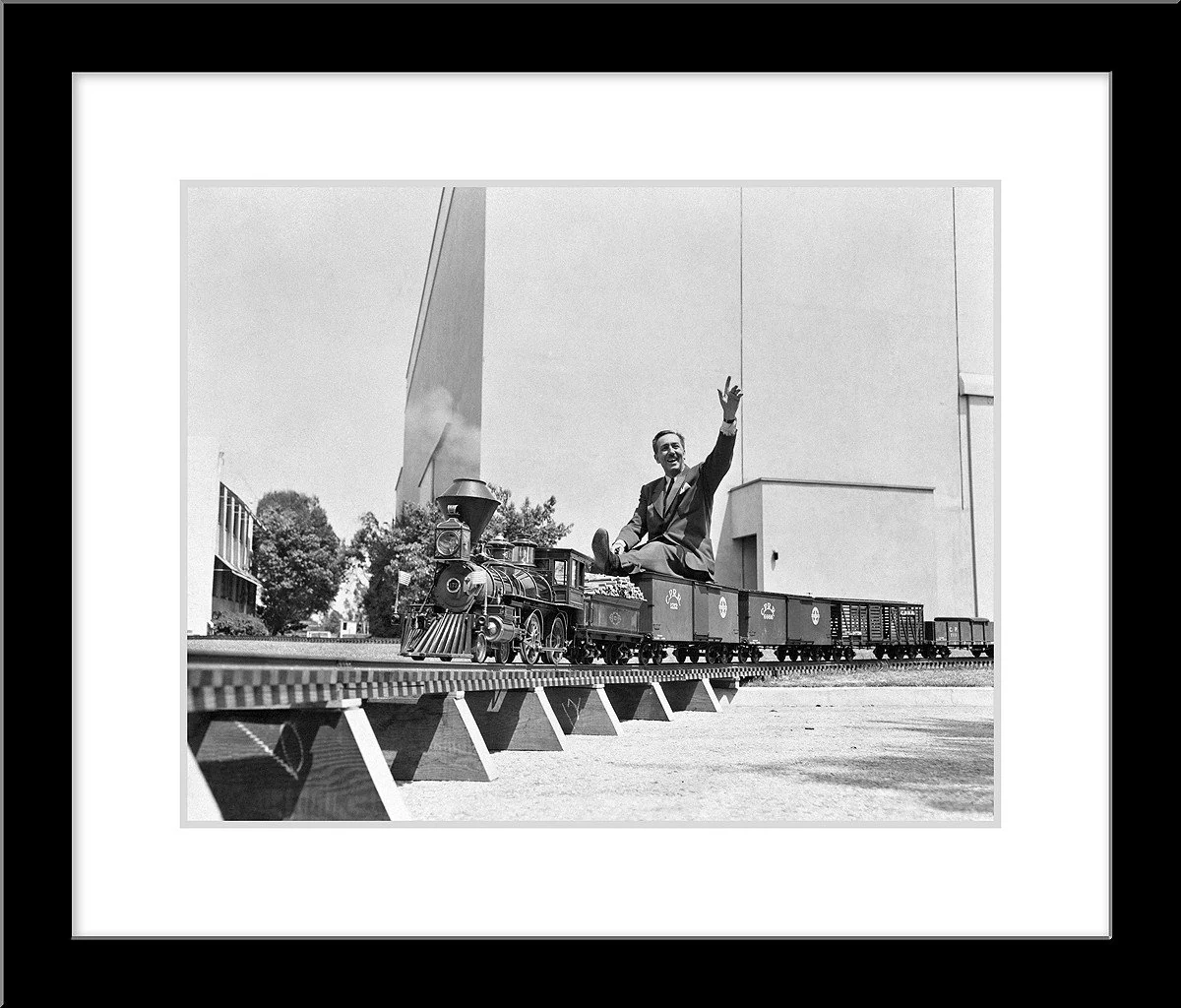 "Walt on Miniature Train" from Disney Photo Archives - Image 5