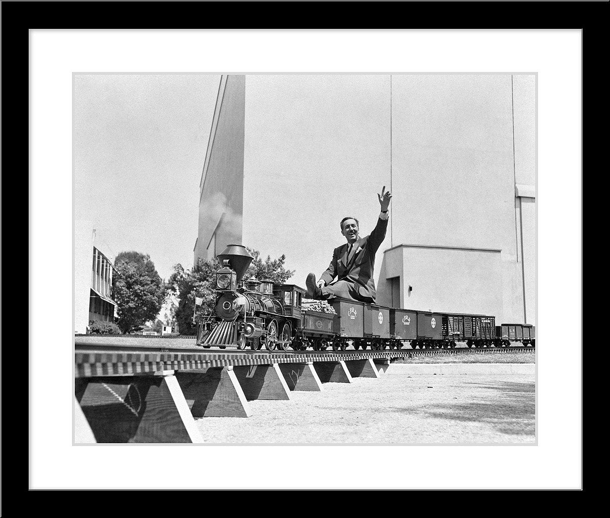 "Walt on Miniature Train" from Disney Photo Archives - Image 6