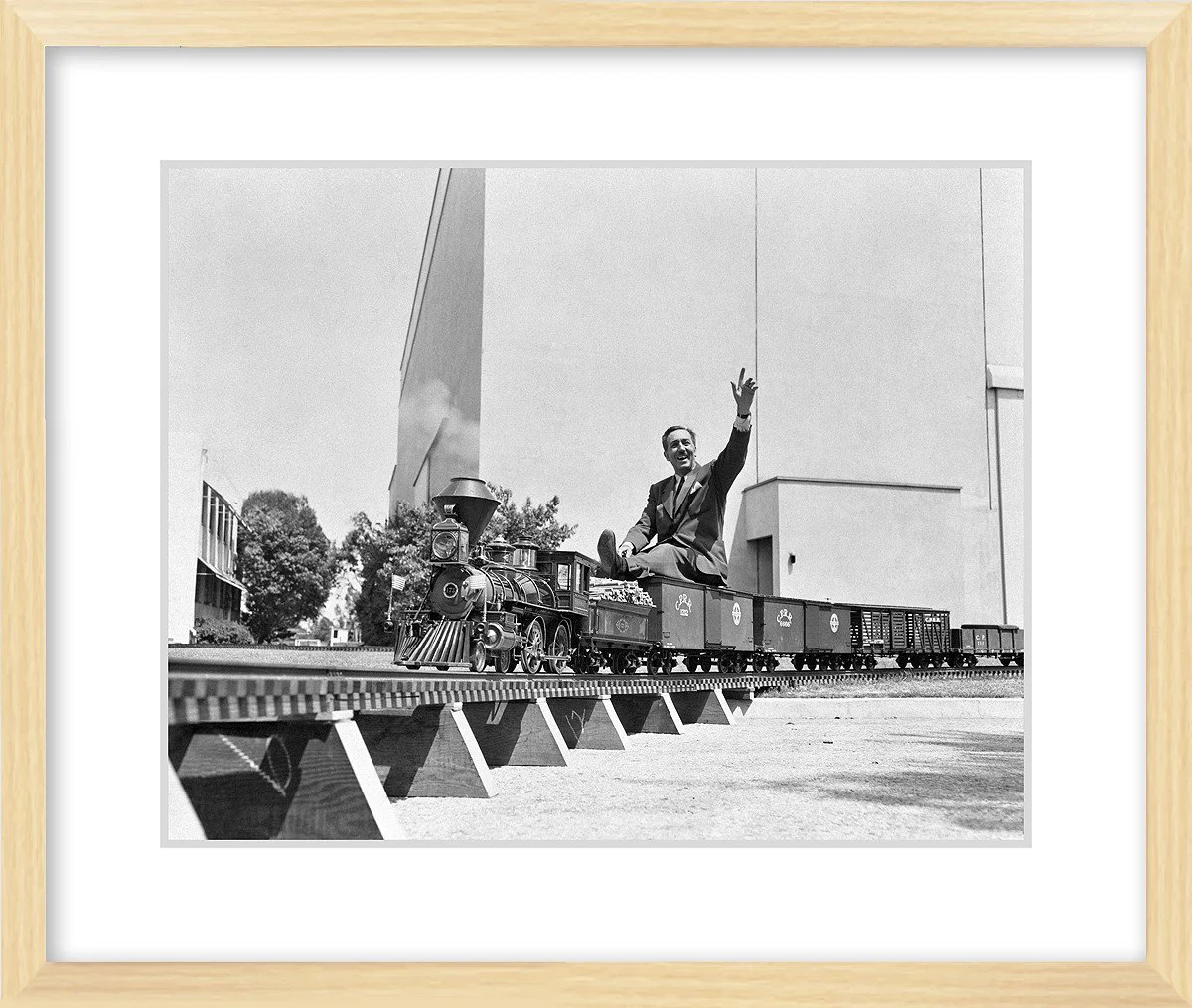 "Walt on Miniature Train" from Disney Photo Archives - Image 8