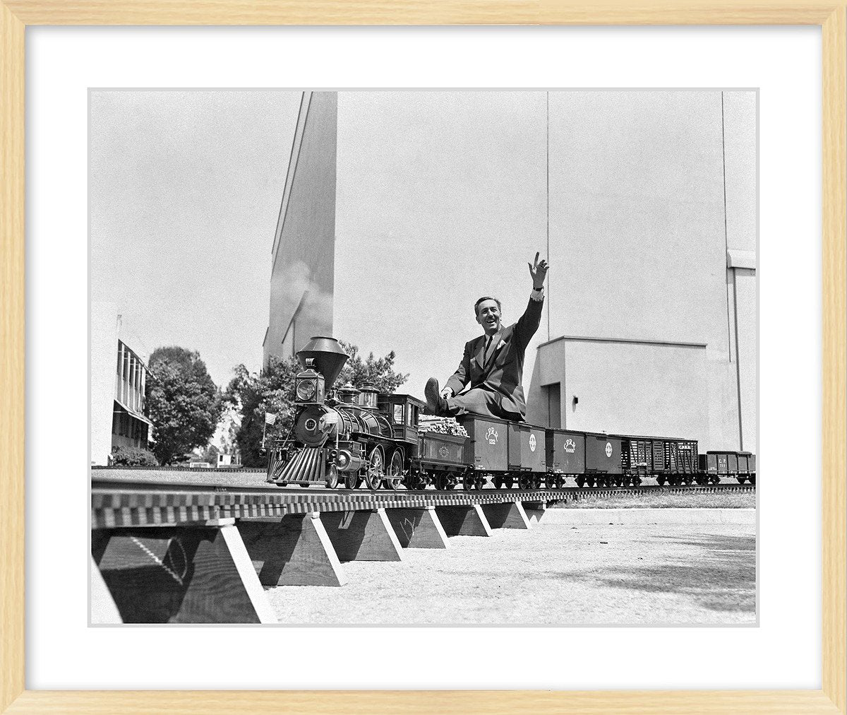 "Walt on Miniature Train" from Disney Photo Archives - Image 9