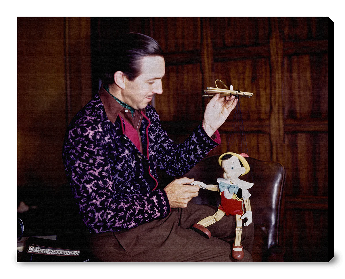 "Walt & Pinocchio Puppet" from Disney Photo Archives - Image 10