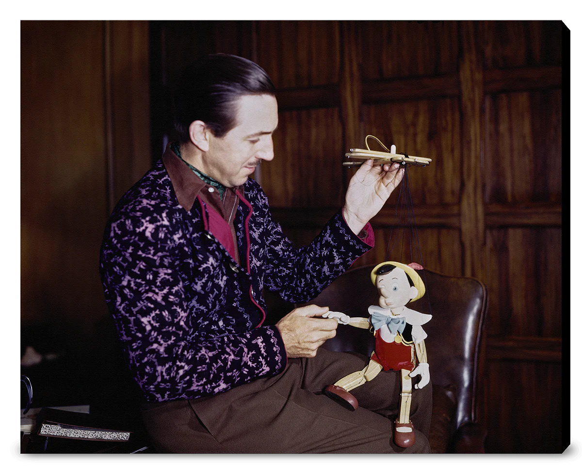 "Walt & Pinocchio Puppet" from Disney Photo Archives - Image 12