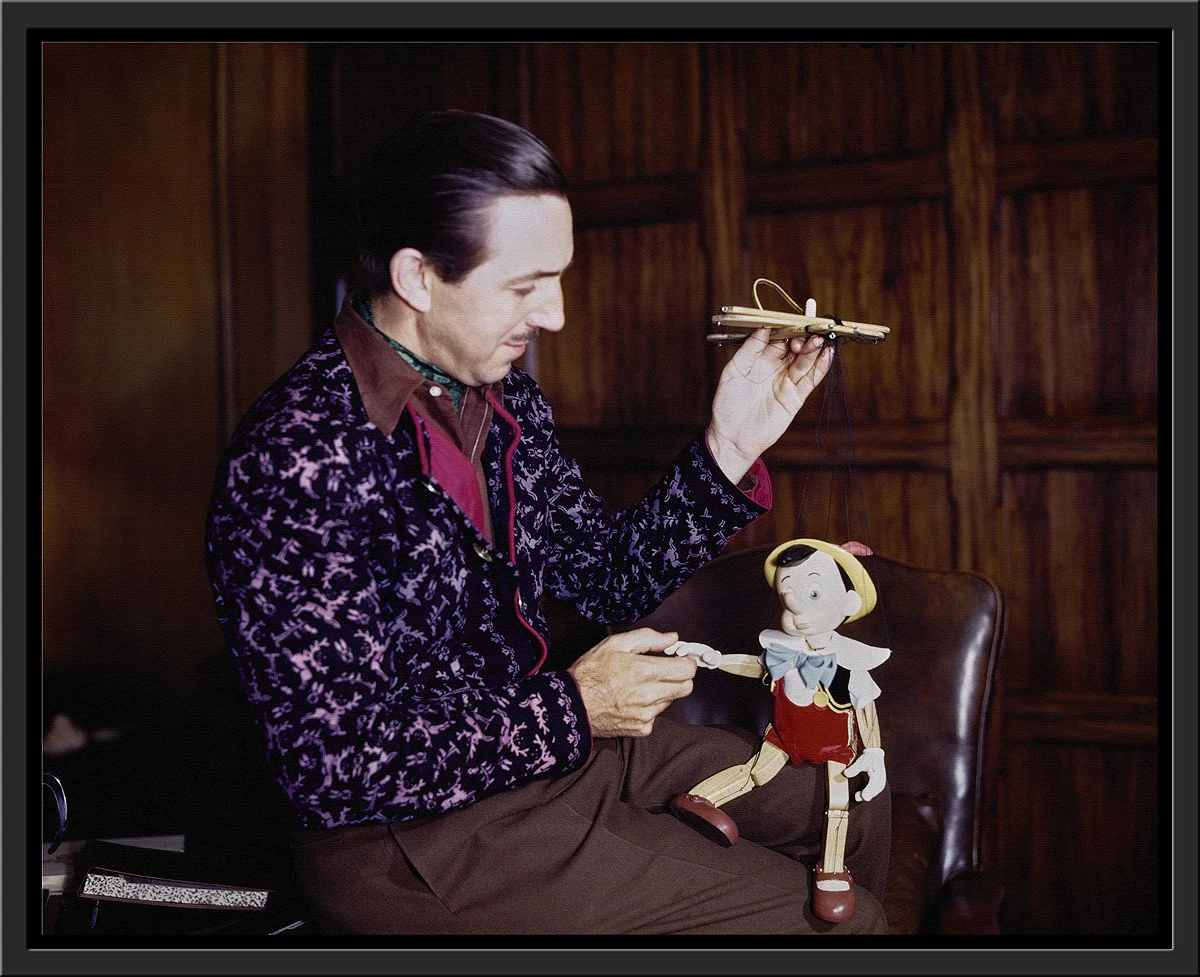 "Walt & Pinocchio Puppet" from Disney Photo Archives - Image 15