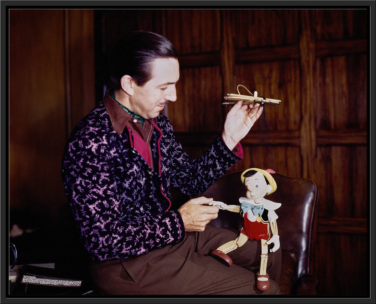 "Walt & Pinocchio Puppet" from Disney Photo Archives - Image 16