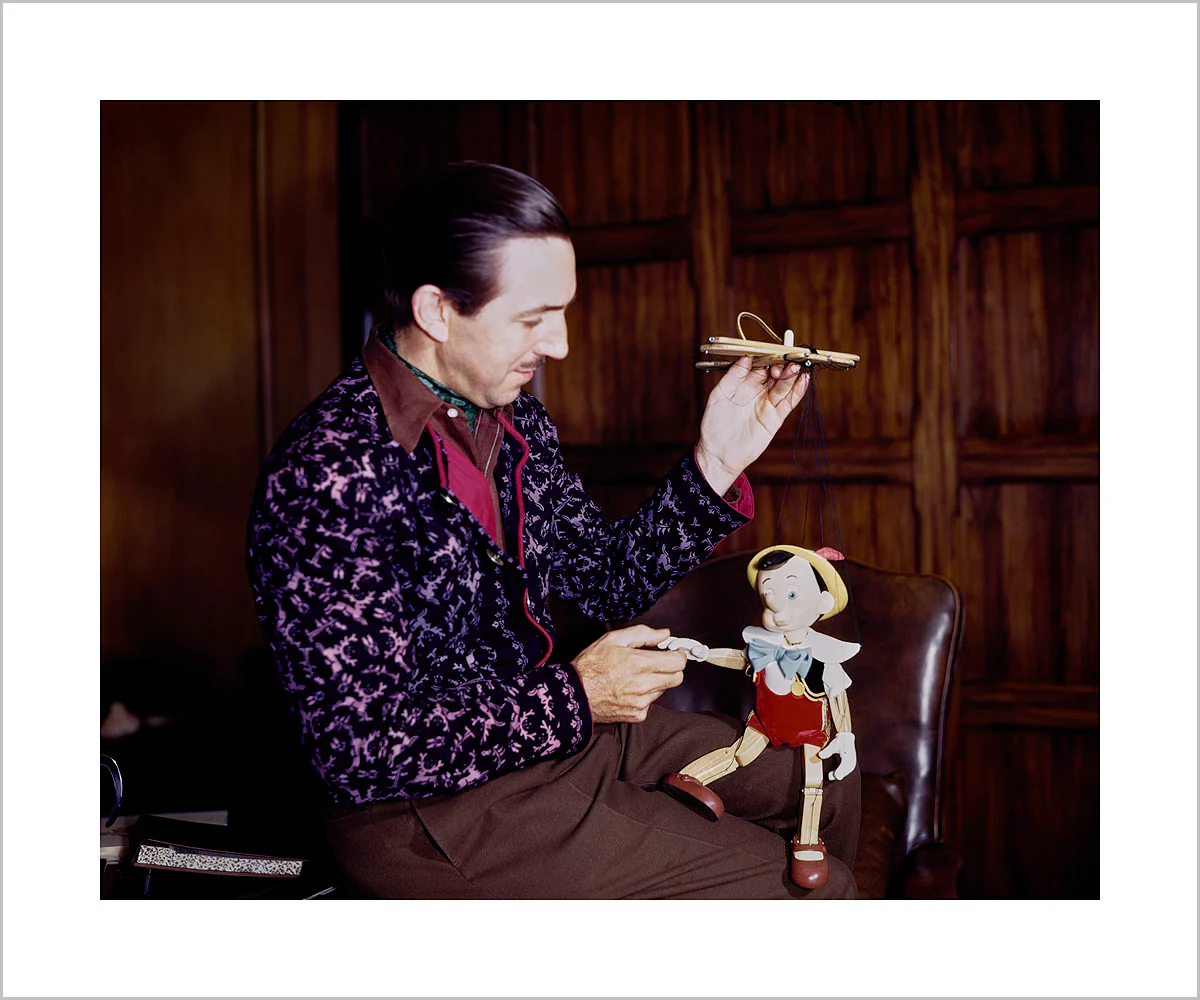 "Walt & Pinocchio Puppet" from Disney Photo Archives - Image 2