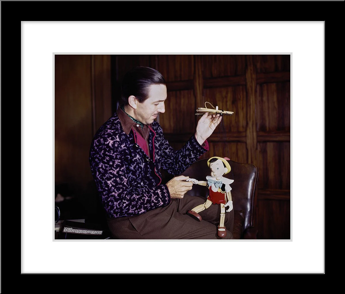 "Walt & Pinocchio Puppet" from Disney Photo Archives - Image 5