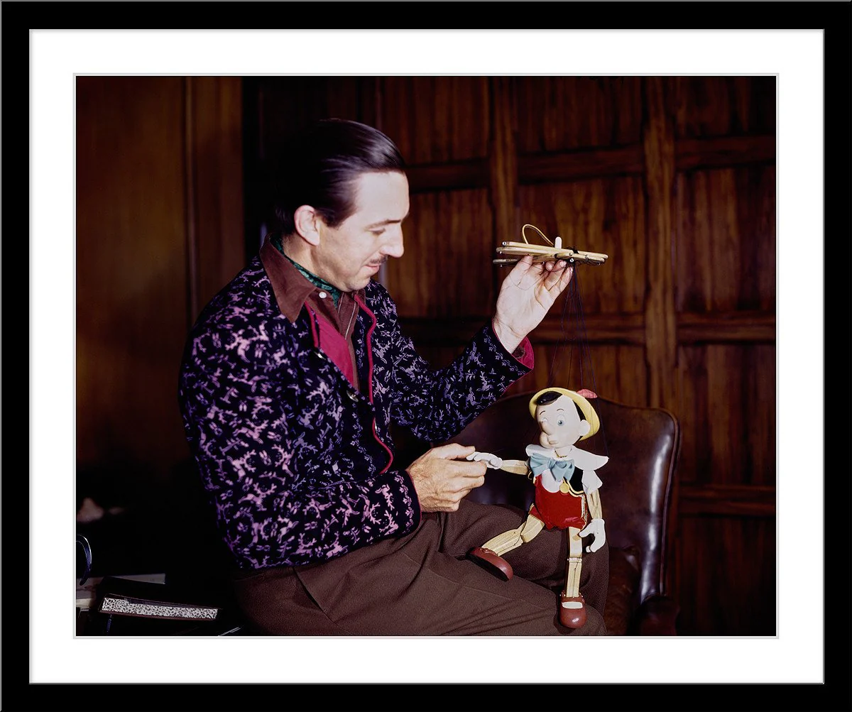 "Walt & Pinocchio Puppet" from Disney Photo Archives - Image 7