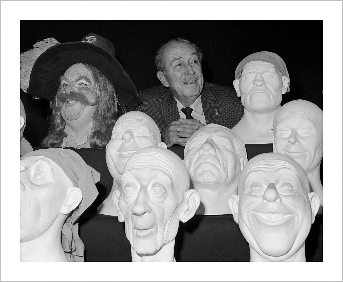 "Walt with Pirates" from Disney Photo Archives