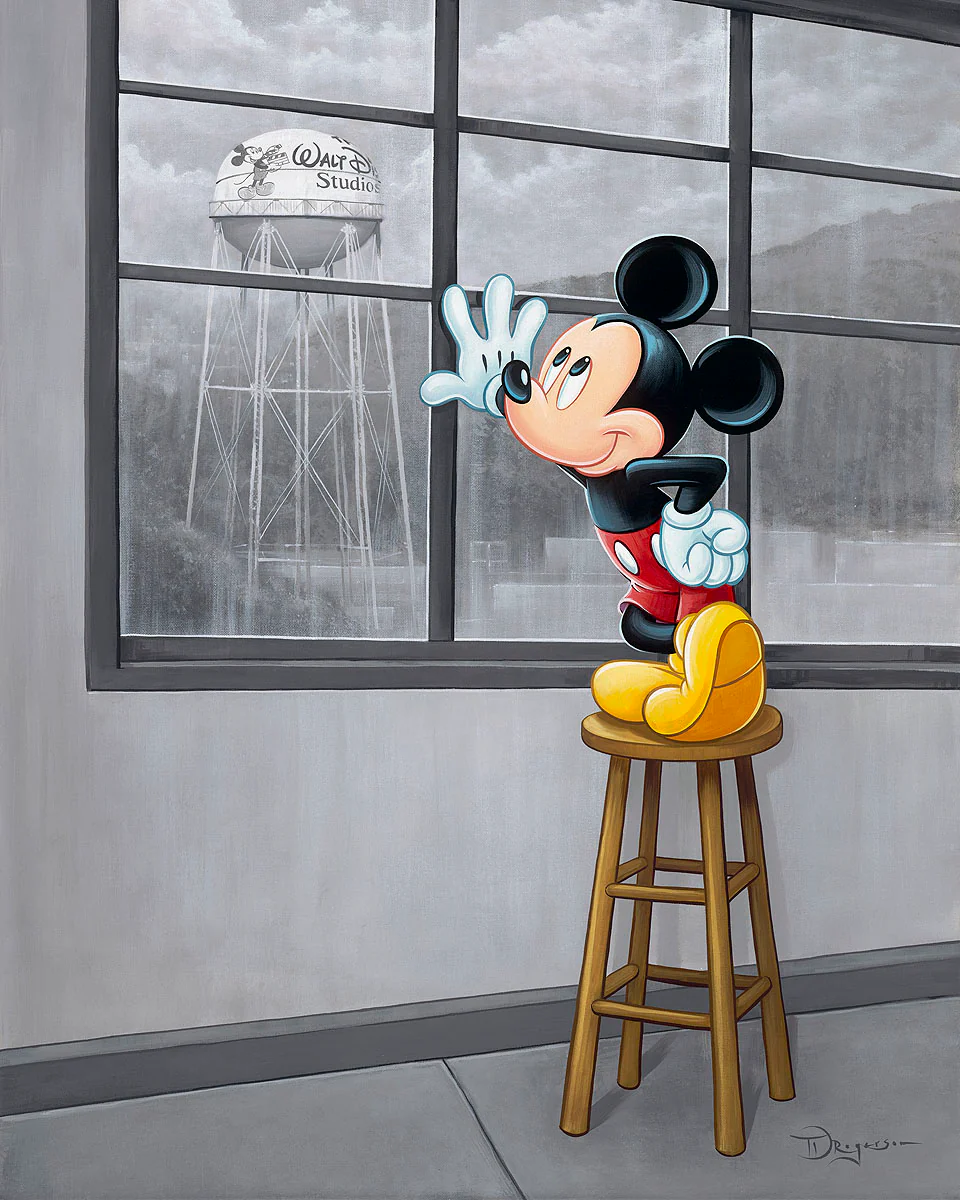 "Walt's View" by Tim Rogerson | Premiere Treasure on Canvas - Image 2