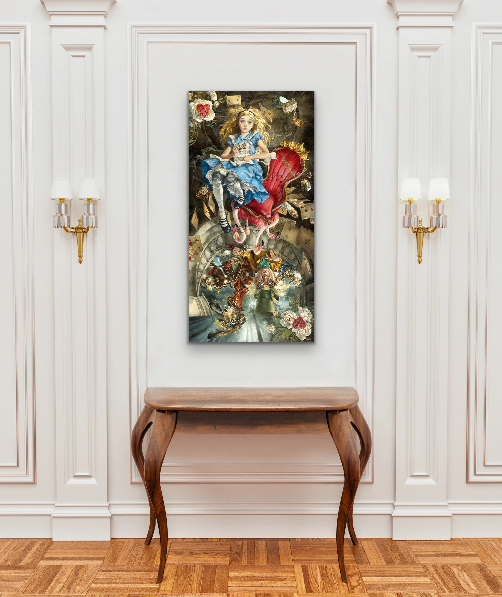 "We're all Mad Here" by Heather Edwards | Premiere Signed and Numbered Edition