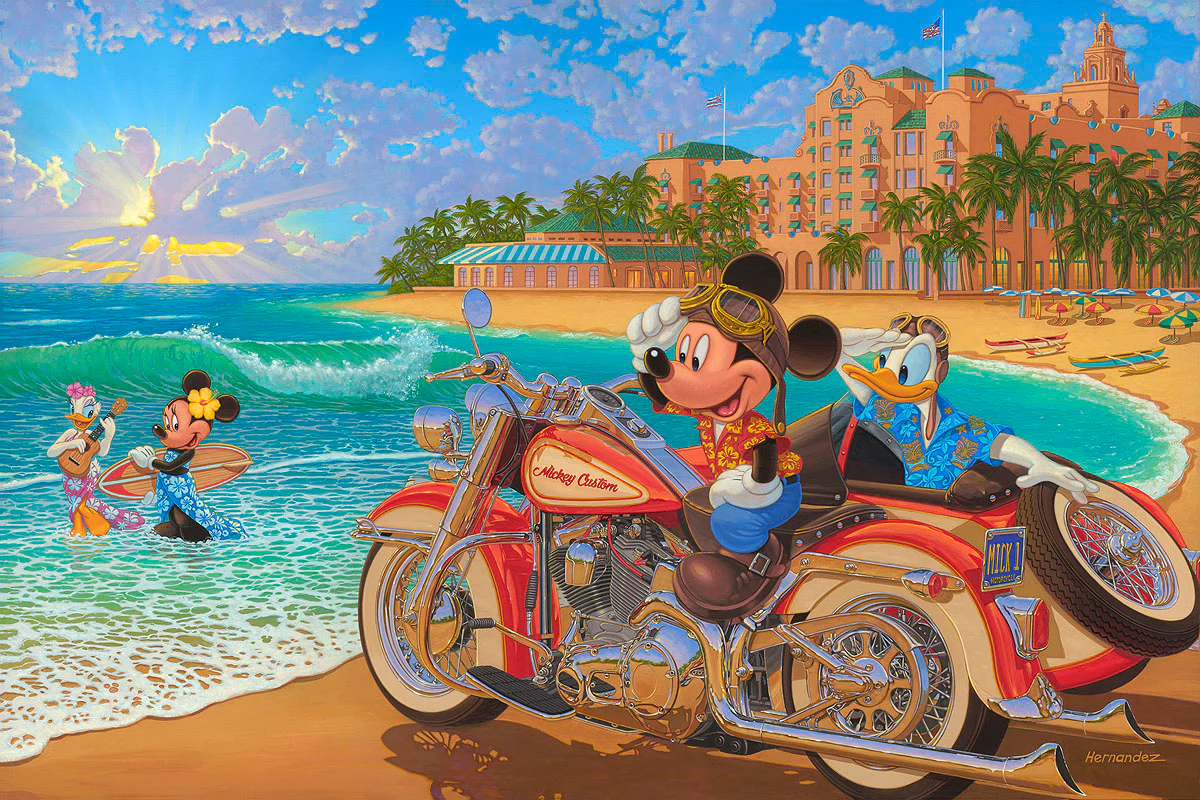 "Where the Road Meets the Sea" by Manuel Hernandez | Signed and Numbered Edition - Image 2