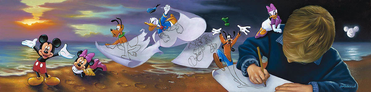 "Young Dreamer" by Jim Warren | Signed and Numbered Edition - Image 2